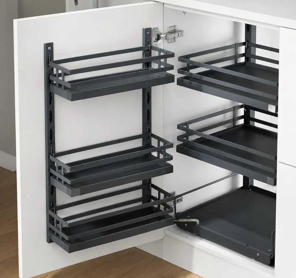 [F182] Corner Basket (600mm) MPTJ017J