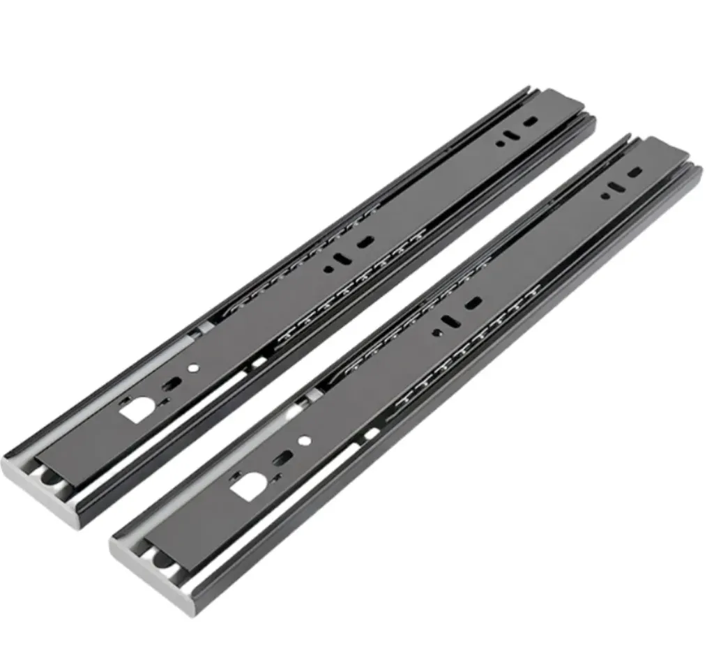 Drawer Railing - 18 Inch Soft Closing (Pair)